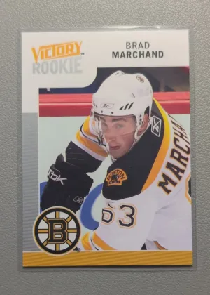 2009-10 Upper Deck Series 2 Brad Marchand Victory Rookie Rookie #302