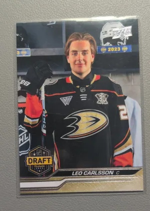 2023-24 Upper Deck Extended Series Leo Carlsson Rookie #736