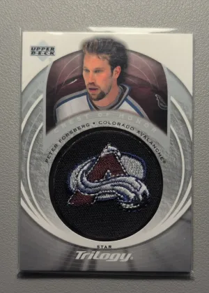2003-04 Upper Deck Trilogy Peter Forsberg Patch #107