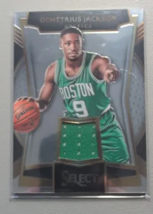 2016-17 Panini Select Demetrius Jackson Patch Relic #10