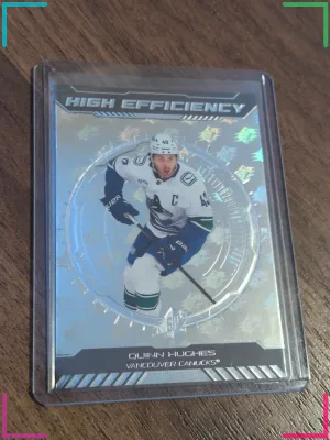 SPx High Efficiency Quinn Hughes 2025-26 Upper Deck