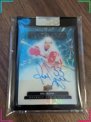 Clear Cut Dazzlers Auto Kris Draper 2025-26 Upper Deck Detroit Red Wings