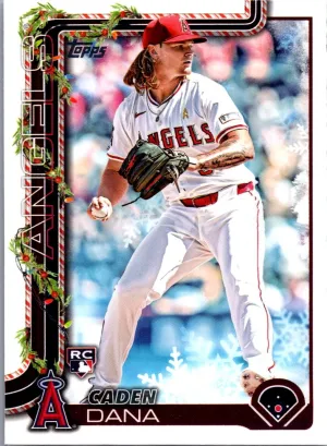 2025 Topps Holiday #H133 Caden Dana