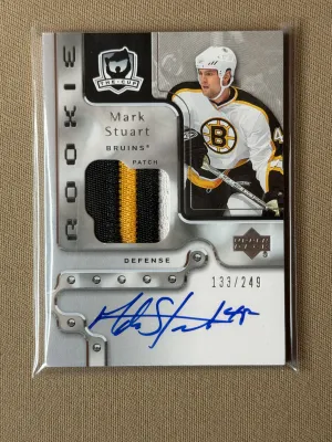 2006-07 Upper Deck The Cup Mark Stuart Signature Patches Auto Patch /249 #112