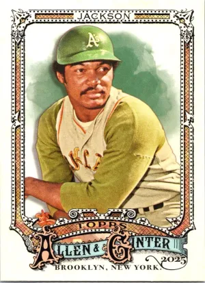 2025 Topps Allen & Ginter #60 Reggie Jackson