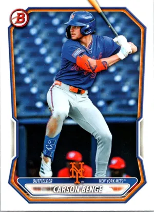 2026 Bowman #BP-111 Carson Benge Prospects