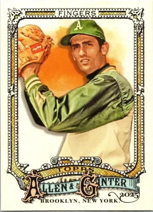 2025 Topps Allen & Ginter #328 Rollie Fingers