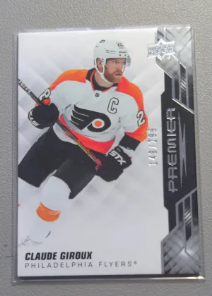 2019-20 Upper Deck Series 1 Claude Giroux Premier Edition /149 #9