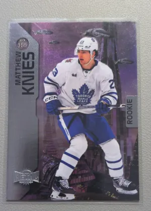 2023-24 SkyBox Metal Universe Matthew Knies Rookie #155