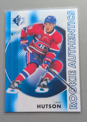 2024-25 Upper Deck SP Hockey Lane Hutson Rookie Authentics Rookie #128