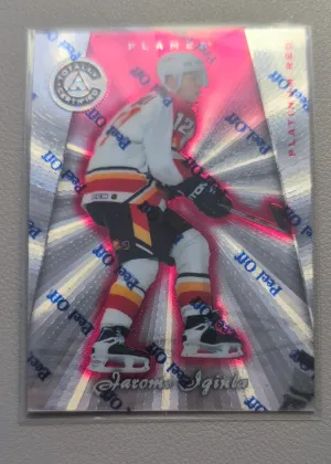 1996-97 Pinnacle Jarome Iginla Platinum Red /6199 #S5