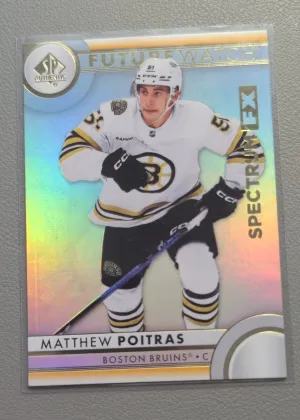 2023-24 Upper Deck SP Authentic Matthew Poitras Future Watch Rookies Rookie #S-