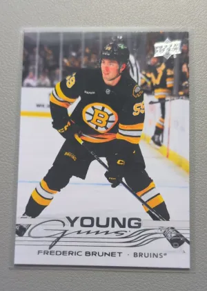 2025-26 Upper Deck Series 2 Frederic Brunet Young Guns Rookie #489