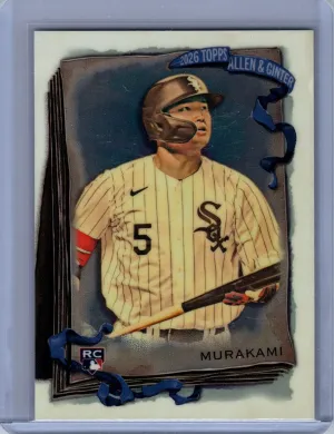 2026 Topps Allen & Ginter #5 Munetaka Murakami Silver Portrait
