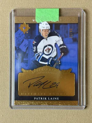 2016-17 Upper Deck Ultimate Collection Patrik Laine Rookie Auto /49 #RW-29