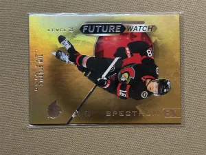2020-21 UD SP Authentic Tim Stützle Future Watch Spectrum Gold /50 Rookie