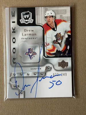 2006-07 Upper Deck The Cup Drew Larman Rookie Auto /249 #97