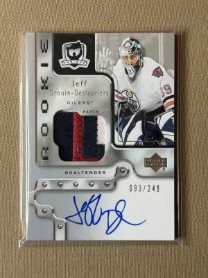 2006-07 Upper Deck The Cup Jeff Drouin-Deslauriers Rookie Auto Patch /249 #132