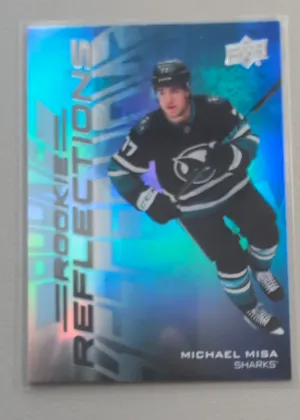 2025-26 Upper Deck Extended Series Michael Misa Rookie Reflections Rookie #RR-9