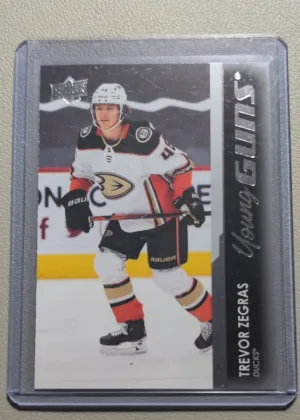 2021-22 Upper Deck Series 1 Trevor Zegras Young Guns Rookie #232