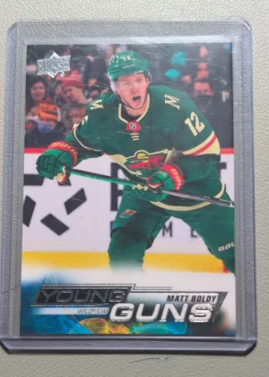 2022-23 Upper Deck Series 1 Matt Boldy Young Guns Rookie #201