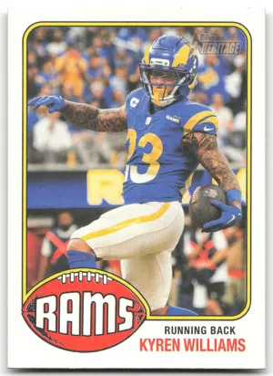Kyren Williams 2026 Topps Heritage Football Rams