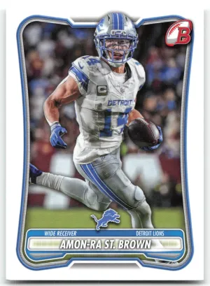Amon-Ra St. Brown 2026 Bowman Lions