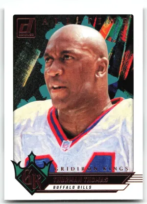 Thurman Thomas 2024 Donruss All-Time Gridiron Kings Bills