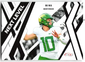 Bo Nix 2024 SAGE HIT Green Ducks