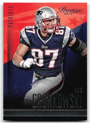 Rob Gronkowski 2014 Panini Prestige Patriots