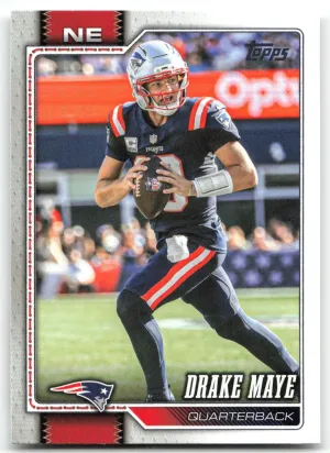 Drake Maye 2026 Topps Flagship Patriots