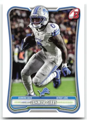 Jahmyr Gibbs 2026 Bowman Lions