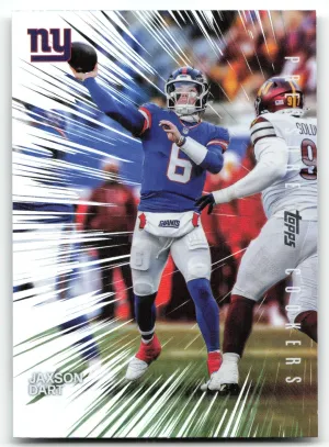 Jaxson Dart 2026 Topps Flagship Pressure Cookers Giants