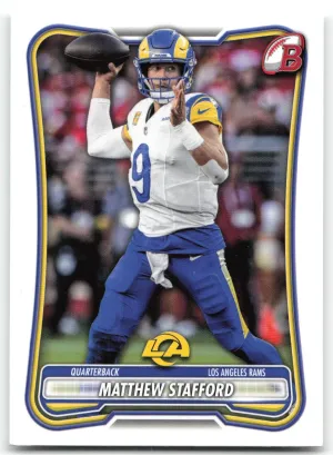 Matthew Stafford 2026 Bowman Rams