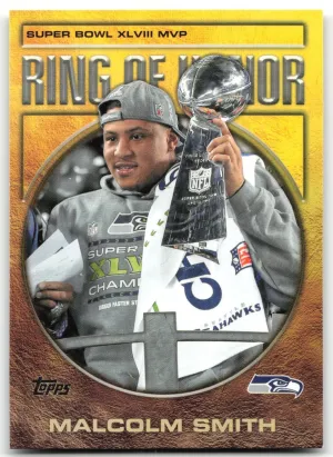 Malcolm Smith 2026 Topps Flagship Ring of Honor Seahawks