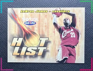 2004-05 Skybox Nba Hoops - Hot List LeBron James #2/HL