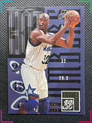 1994-95 Flair - Hot Numbers Shaquille O'Neal #12