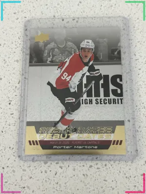 2026-27 UD1 Porter Martone Debut Dates SPECKLE Rookie DD-19