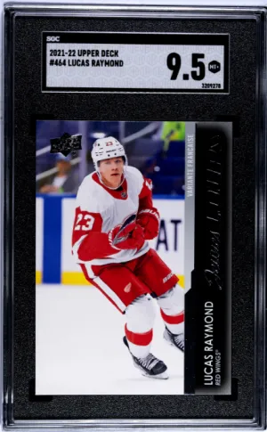 2021-22 Upper Deck Lucas Raymond SGC 9.5