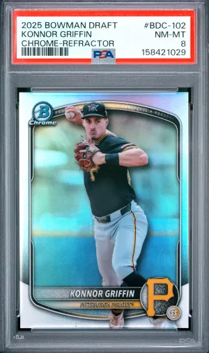 2025 Bowman Draft Konnor Griffin Chrome-Refractor