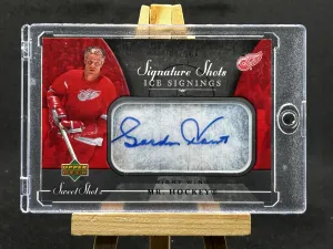 2006-07 Upper Deck Sweet Shot Gordie Howe Ice Signings Auto /100 #SSI-GH