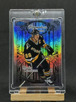 2012-13 Fleer Retro Hockey Mario Lemieux Playmakers Theatre /100 #PNP62