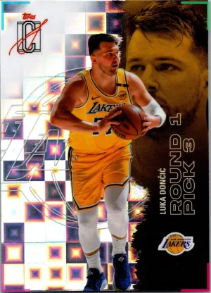 2025-26 Topps Signature Class Luka Doncic PANDORA CHROME #83 Lakers Round 1 Pick