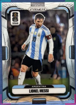2026 Panini Prizm World Cup Lionel Messi Argentina Base Card #10