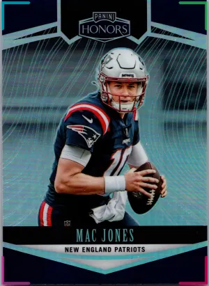 2022 Panini Honors Mac Jones Prizm Base Parallel #4 New England Patriots /99