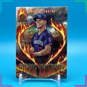 Walker Jenkins 2024 Bowan Chrome Rising Infernos #RI14