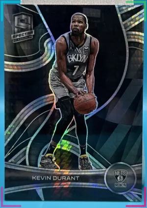 2021-22 Panini Spectra Kevin Durant Image Variation SP #7 Brooklyn Nets