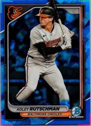 2024 Bowman Chrome Sapphire Edition Adley Rutschman #52 Orioles