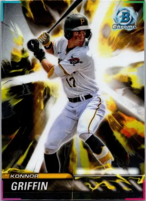 2024 Bowman Draft Chrome Konnor Griffin PLASMA POWER Insert #PP-10 Pirates