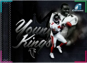 2026 Bowman Chrome Michael Vick Young Kings Refractor Falcons Insert YK-17